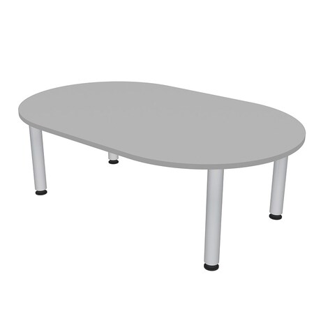 Skutchi Designs 45.25 in W, 71.5 in L, 29 in H, Engineered Wood Top, Grey HAR-RAC-46X72-PT-01